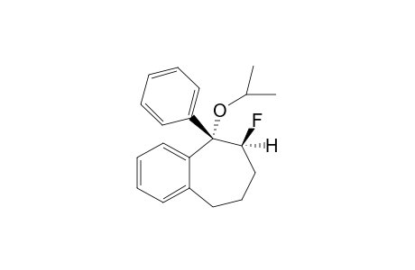 (+-)-r-1-Phenyl-1-isopropoxy-c-2-fluorobenzocycloheptane