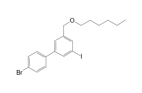 4'-Bromo-3-hexyloxymethyl-5-iodobiphenyl
