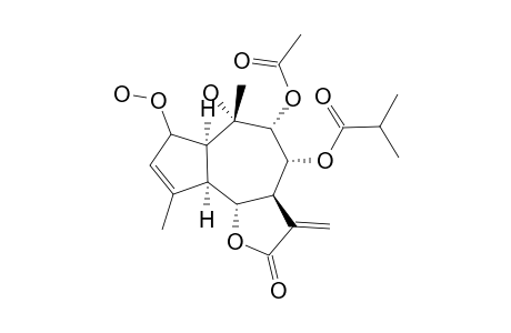 2A-HYDROPEROXY-8-O-ISOBUTYRYL-9-ALPHA-ACETOXY-CUMAMBRIN-B