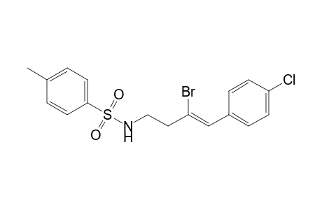 N-[(Z)-3-Bromo-4-(4-chlorophenyl)but-3-en-1-yl]-p-toluenesulfonamide