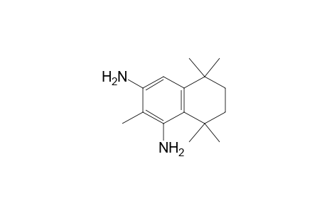 (7-amino-1,1,4,4,6-pentamethyl-tetralin-5-yl)amine
