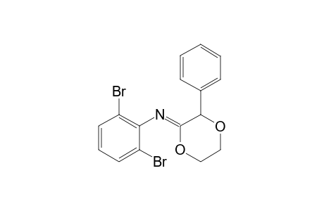 (3-PHENYL-1,4-DIOXAN-2-YLIDENE)-2,6-DIBROMOPHENYLAMINE
