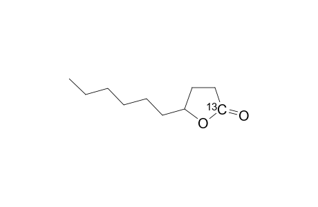 (+/-)-(1-13C1)decano-4-lactone