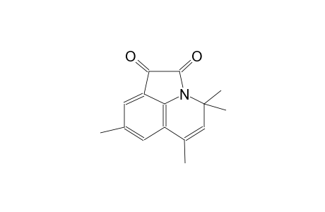 4,4,6,8-tetramethyl-4H-pyrrolo[3,2,1-ij]quinoline-1,2-dione