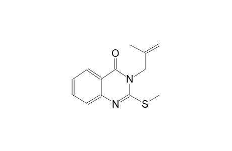 3-(2-methyl-2-propenyl)-2-(methylsulfanyl)-4(3H)-quinazolinone