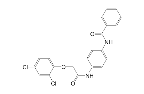 N-(4-{[2-(2,4-dichlorophenoxy)acetyl]amino}phenyl)benzamide