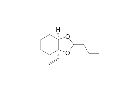 (3aR(*),7aR(*))-2-propyl-3a-vinyl-3a,7a,4,5,6,7-hexahydro-1,3-benzodioxole