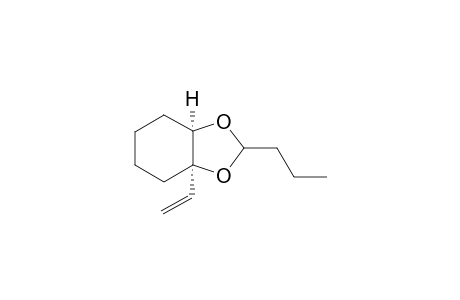 (3aR(*),7aR(*))-2-propyl-3a-vinyl-3a,7a,4,5,6,7-hexahydro-1,3-benzodioxole