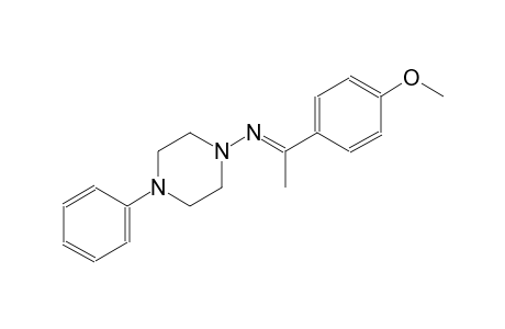 1-piperazinamine, N-[(E)-1-(4-methoxyphenyl)ethylidene]-4-phenyl-