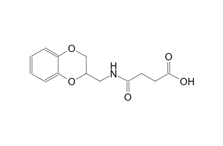 4-[(2,3-dihydro-1,4-benzodioxin-2-ylmethyl)amino]-4-oxobutanoic acid