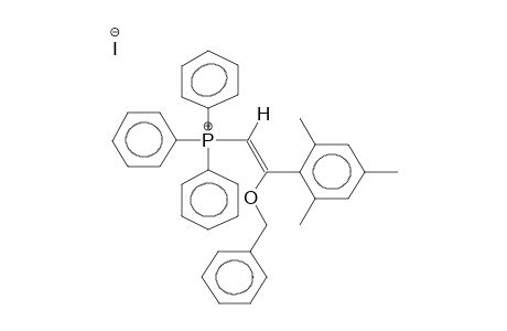 (Z)-TRIPHENYL(2-BENZYLOXY-2-MESITYLVINYL)PHOSPHONIUM IODIDE