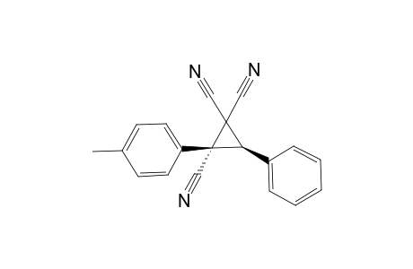 (2R,3S)-3-Phenyl-2-(p-tolyl)cyclopropane-1,1,2-tricarbonitrile