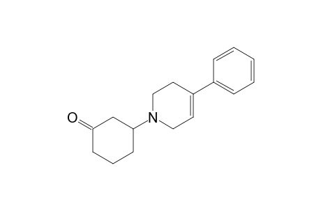 3-(4-phenyl-3,6-dihydro-2H-pyridin-1-yl)-1-cyclohexanone