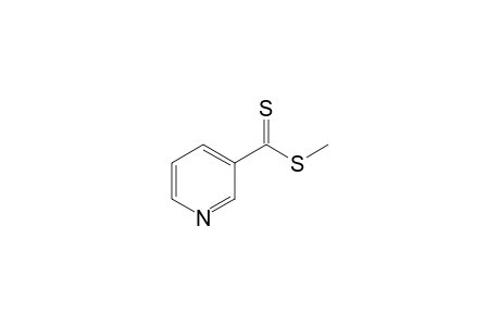 3-Pyridinecarbodithioic acid methyl ester