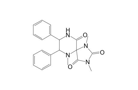 1,3,6,9-Tetraazaspiro[4.5]decane-2,4,10-trione, 1,3,6-trimethyl-7,8-diphenyl-