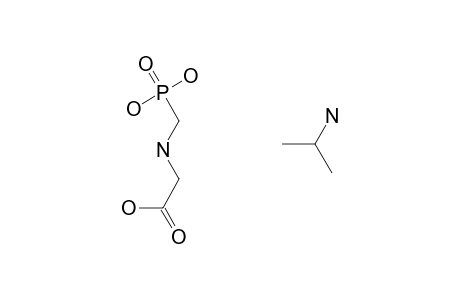 N-(Phosphonomethyl)glycine, monoisopropylamine salt solution