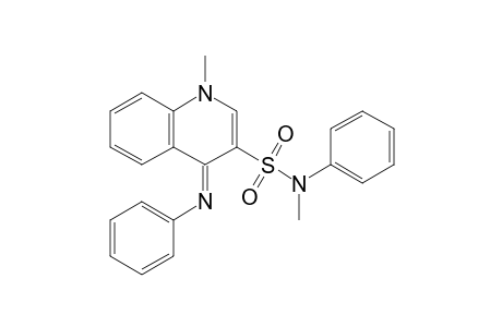 1,4-Dihydro-1,N-dimethyl-4-phenylimino-3-quinolinesulfonanilide