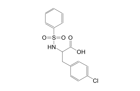 phenylalanine, 4-chloro-N-(phenylsulfonyl)-