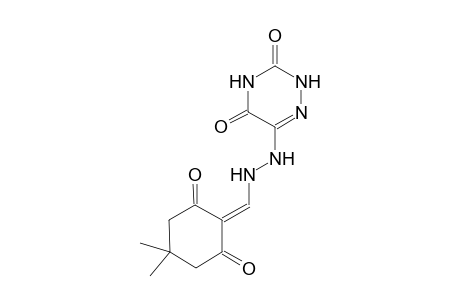 6-{2-[(4,4-dimethyl-2,6-dioxocyclohexylidene)methyl]hydrazino}-1,2,4-triazine-3,5(2H,4H)-dione