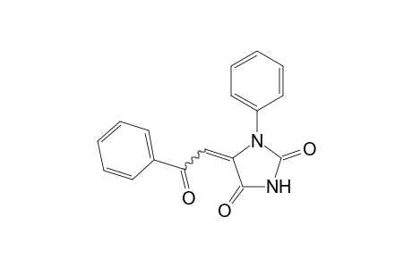 (E,Z)-5-(2-oxo-2-phenylethylidene)-1-phenylimidazolidine-2,4-dione