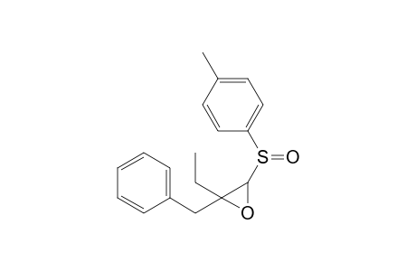 Z-2-Benzyl-2-ethyl-3-(p-tolylsulfinyl)oxirane