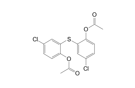 bis(2-acetoxy-5-chlorophenyl)sulfide