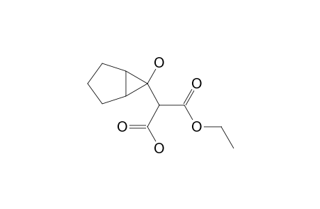 6-[Carboxy-(ethoxycarbonyl)-methyl]-bicyclo-[3.1.0]-hexan-6-ol