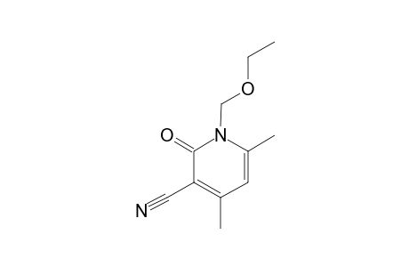 4,6-DIMETHYL-1-ETHOXYMETHYL-2-OXO-1,2-DIHYDROPYRIDINE-3-CARBONITRILE