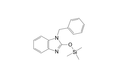 1-Benzyl-1H-benzimidazol-2-ol, tms derivative