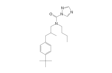 1H-1,2,4-Triazole-1-carboxamide, N-butyl-N-[3-[4-(1,1-dimethylethyl)phenyl]-2-methylpropyl]-