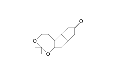 (1R,5S,6R,7R)-6,7-(Isopropylidenedioxy-ethylene)-bicyclo(3.3.0)octan-3-one
