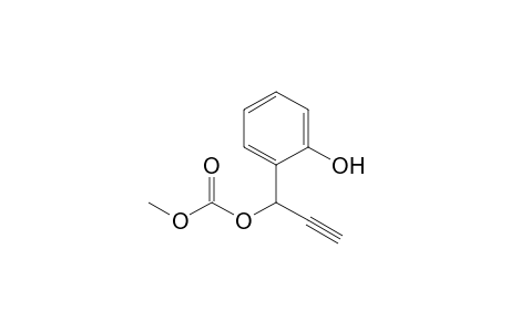 2-(1-Methoxycarbonyloxy-2-propynyl)phenol