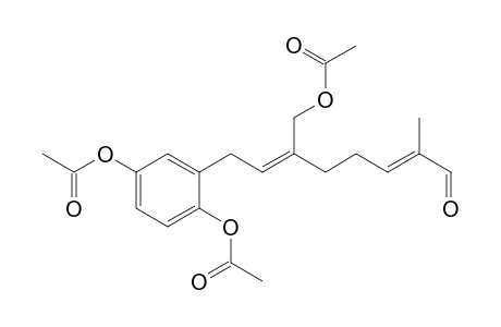 2,6-Octadienal, 6-[(acetyloxy)methyl]-8-[2,5-bis(acetyloxy)phenyl]-2-methyl-, (E,Z)-