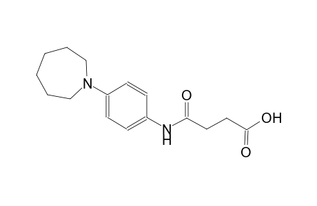 butanoic acid, 4-[[4-(hexahydro-1H-azepin-1-yl)phenyl]amino]-4-oxo-