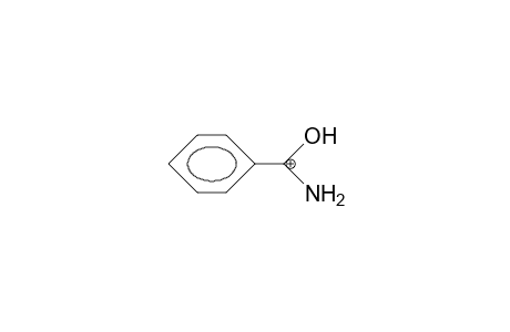 Amino-hydroxy-phenyl-carbenium cation