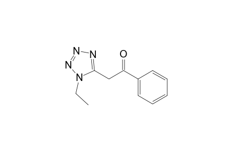1-Ethyl-5-(benzoyl)methyltetrazole