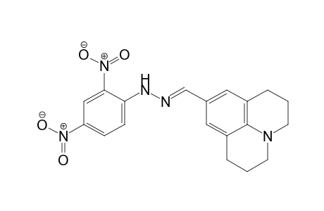 1H,5H-benzo[ij]quinolizine-9-carboxaldehyde, 2,3,6,7-tetrahydro-, 2-(2,4-dinitrophenyl)hydrazone