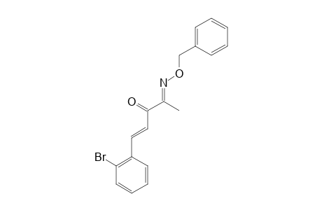 2-(BENZYLOXYIMINO)-5-(2-BROMOPHENYL)-PENT-4-EN-3-ONE