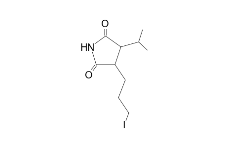 (+-)-(2S*,3S*)-2-(1'-isopropyl)-3-(3"-iodopropyl)succinimide