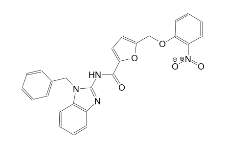 N-(1-benzyl-1H-benzimidazol-2-yl)-5-[(2-nitrophenoxy)methyl]-2-furamide