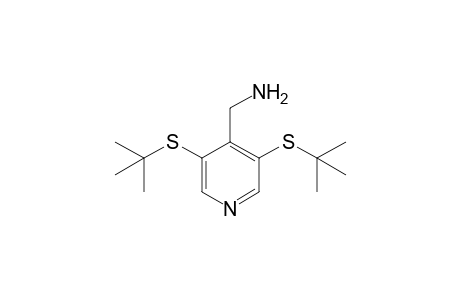 3,5-Bis(tert-butylthio)-4-aminomethylpyridine