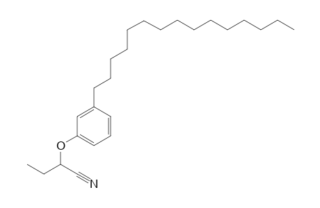 2-(3'-n-pentadecyl)phenoxy-2-ethylacetonitrile
