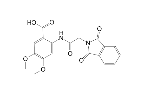 2-{[(1,3-dioxo-1,3-dihydro-2H-isoindol-2-yl)acetyl]amino}-4,5-dimethoxybenzoic acid