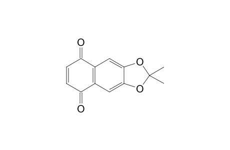 6,7-Isopropylidenedioxy-1,4-naphthoquinone
