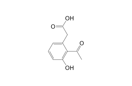 Benzeneacetic acid, 2-acetyl-3-hydroxy-