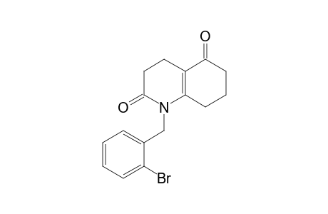 1-(2-Bromobenzyl)-4,6,7,8-tetrahydro-1H,3H-quinoline-2,5-dione