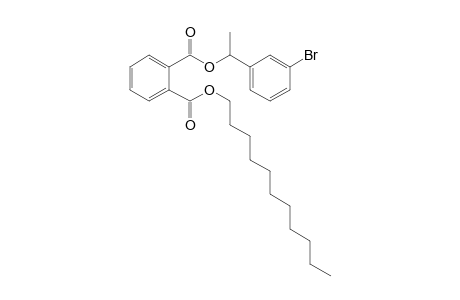 Phthalic acid, 1-(3-bromophenyl)ethyl undecyl ester