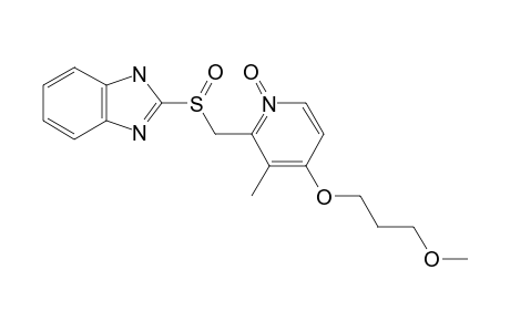 IMPURITY-VI;2-[[[3-METHOXPROPOXY)-3-METHYL-2-PYRIDINE-1-OXIDE]-METHYL]-SULFINYL]-1H-BENZIMIDAZOLE