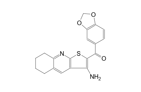 methanone, (3-amino-5,6,7,8-tetrahydrothieno[2,3-b]quinolin-2-yl)-1,3-benzodioxol-5-yl-