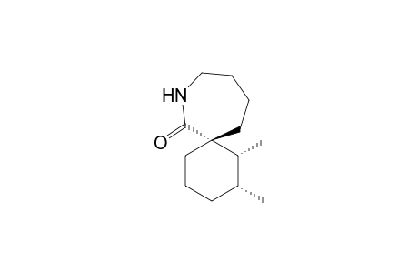(1R,2R,6R)-1,2-Dimethyl-8-azaspiro[5.6]dodecan-7-one